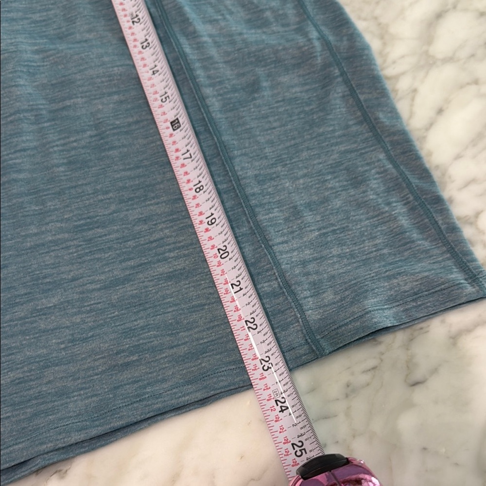 Lululemon Heathered Blue Low Key Tank - Picture 9 of 9